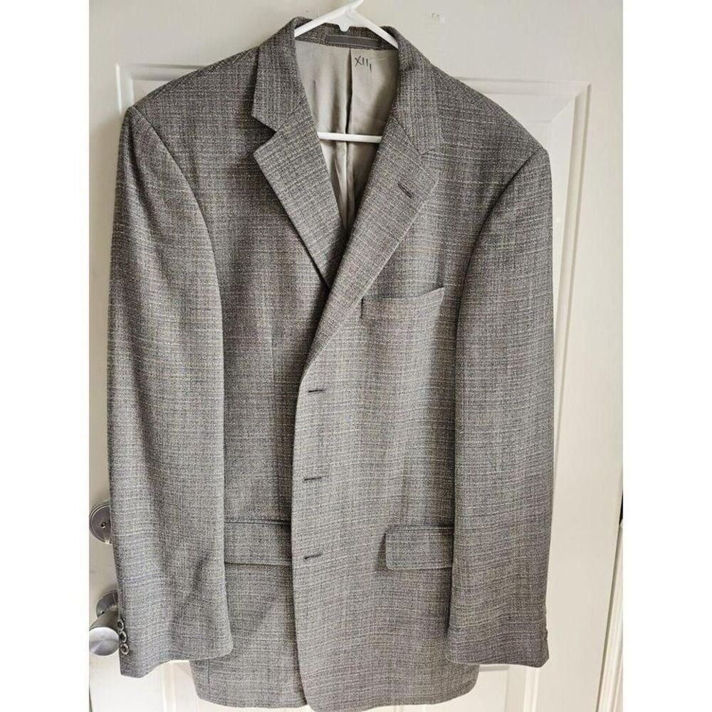 Tallia Uomo brown sabbia 3 button blazer size 42L‎